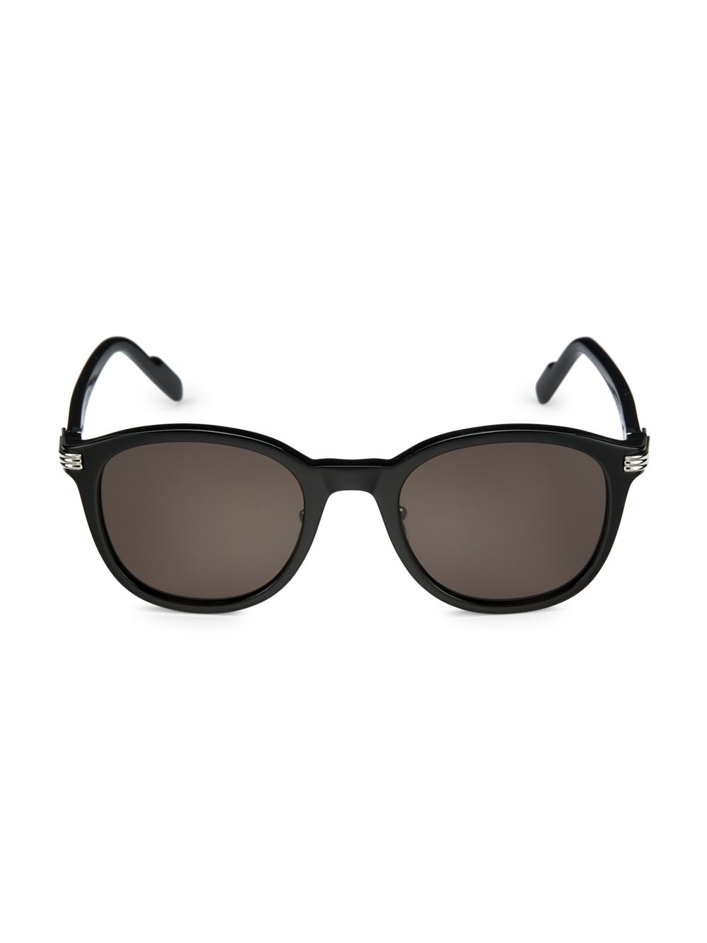 цена Солнцезащитные очки Pantos 53MM Cartier, черный