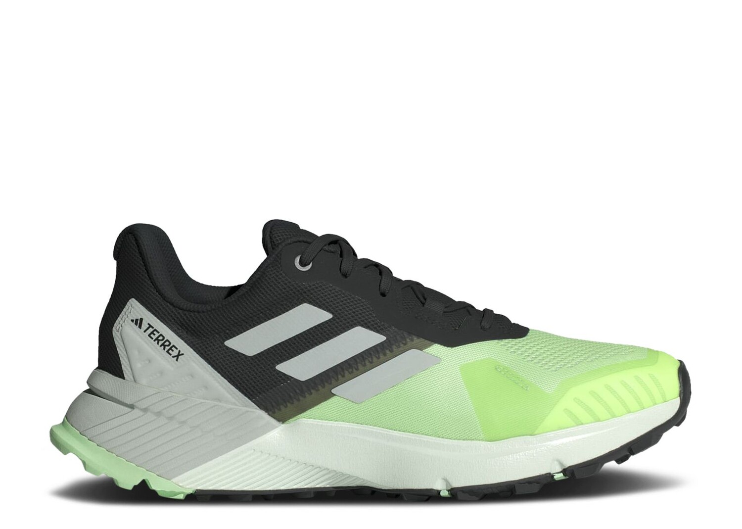 

Кроссовки adidas Terrex Soulstride 'Green Spark Black', зеленый