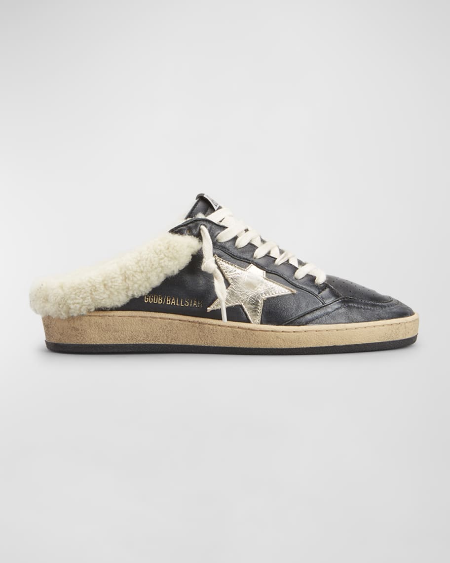 

Кроссовки Ballstar Shearling Sabot Slide Golden Goose