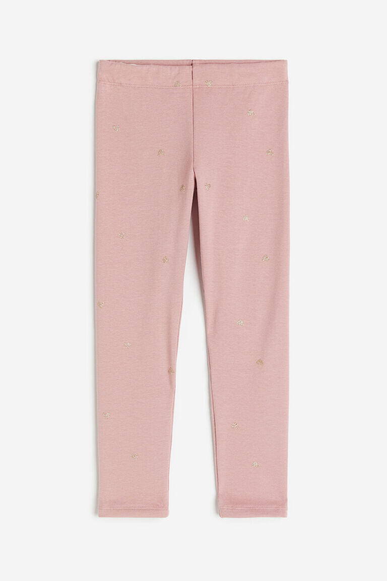 

Леггинсы с начесом на внутренней стороне H&M, розовый