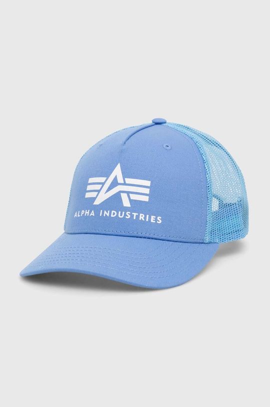 Бейсбольная кепка Alpha Industries, синий
