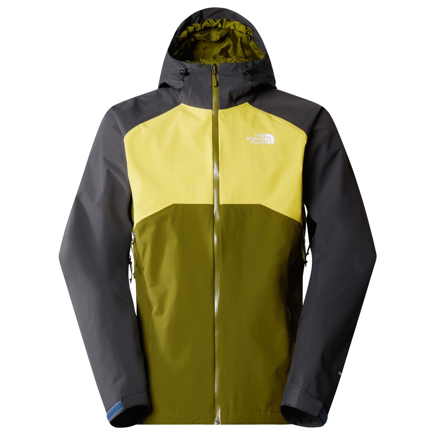 

Жесткая куртка The North Face Stratos, цвет Forest Olive/Yellow Silt