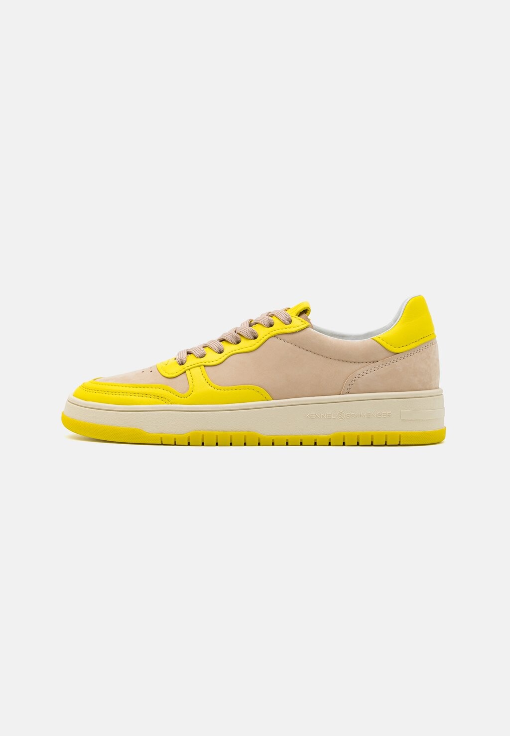 

Низкие кроссовки Drift Kennel + Schmenger, цвет yellow/light camel sand