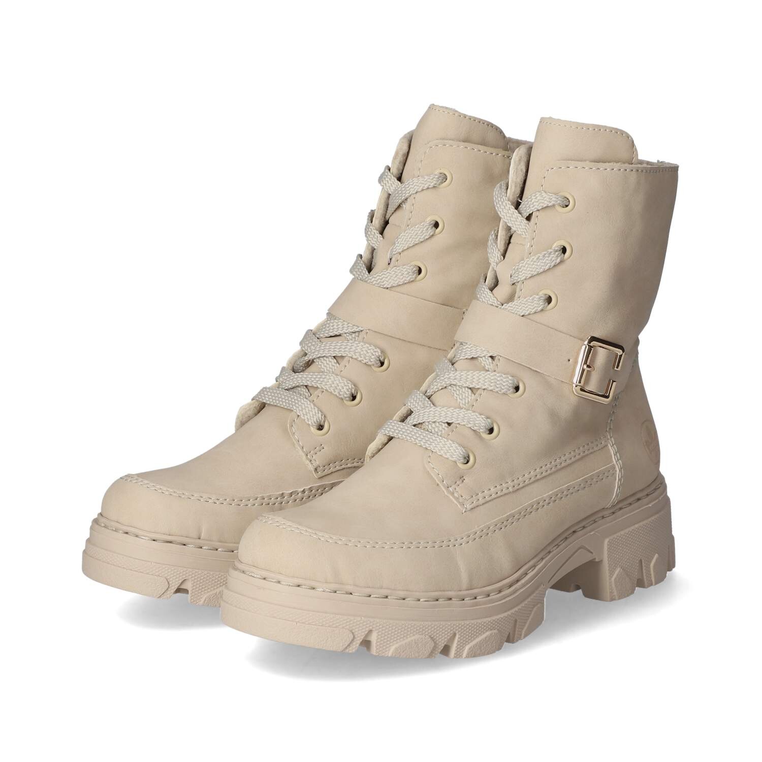 

Ботинки rieker Schnürstiefeletten, бежевый