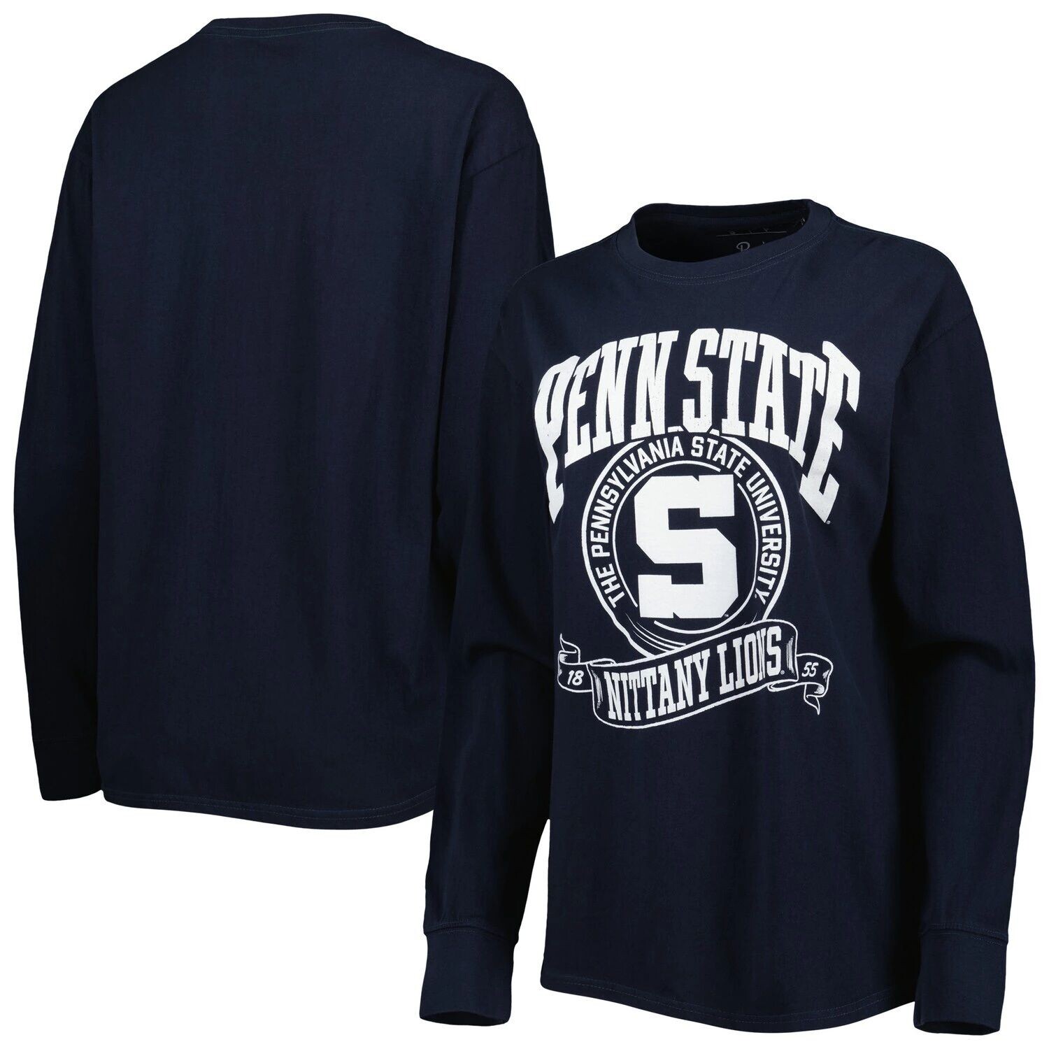 

Женская темно-синяя футболка с длинными рукавами для прессы Penn State Nittany Lions Big Country Laurels