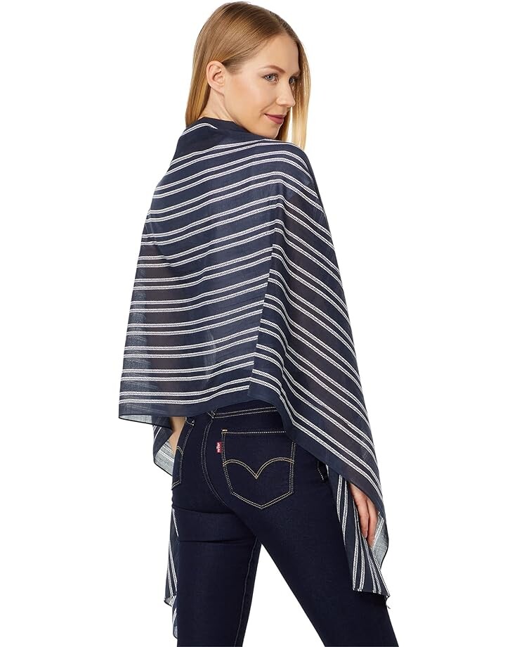 

Шарф LAUREN Ralph Lauren Emma Rope Logo Wrap, темно-синий