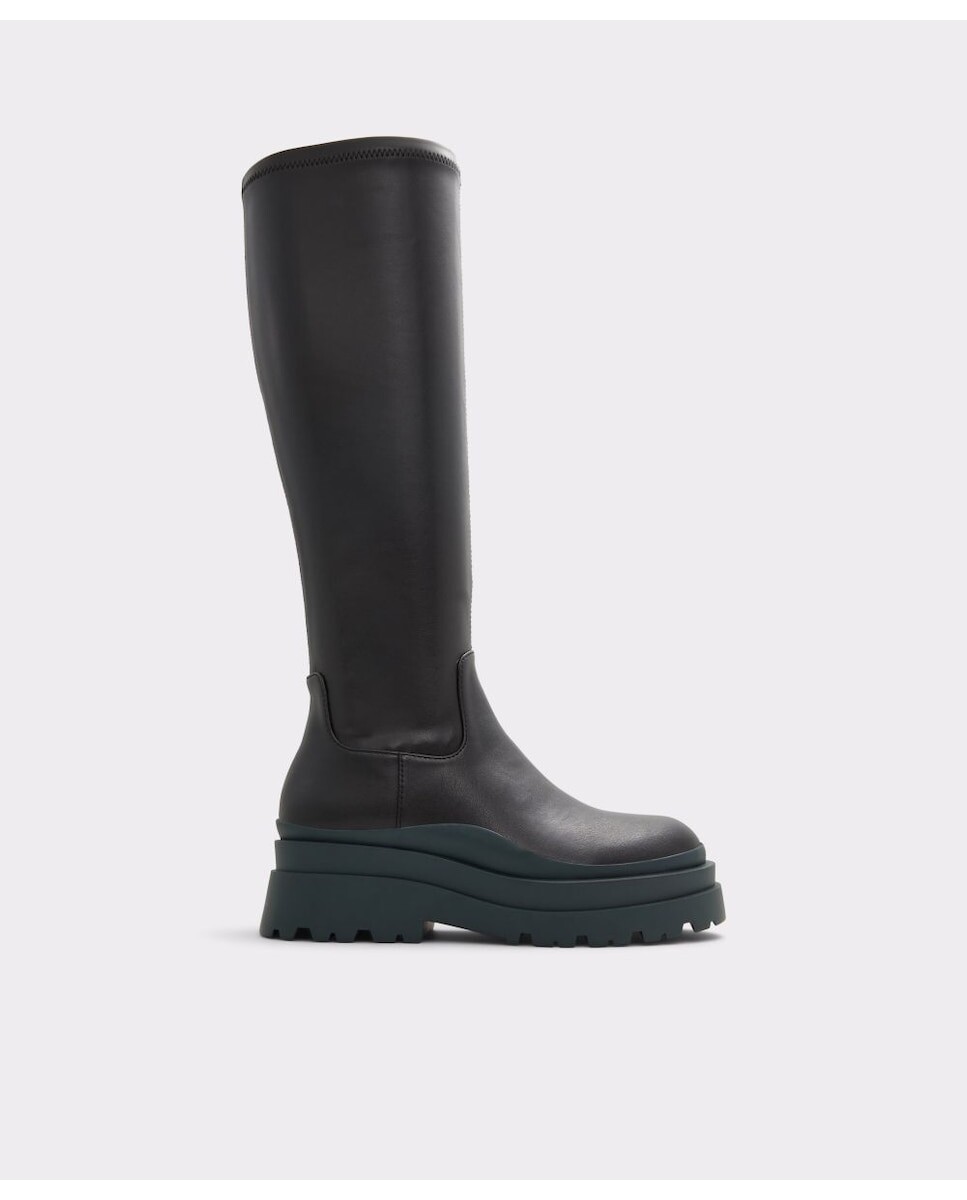 

Женские ботинки черного цвета с круглым носком Aldo, черный