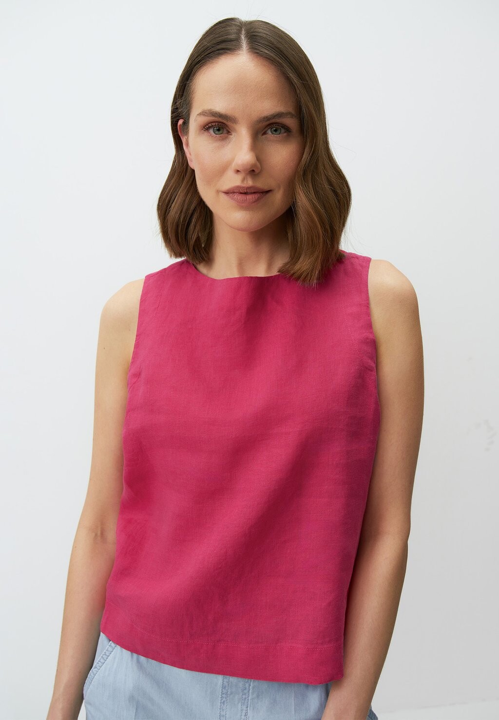 

Блуза ROUND NECK SLEEVELESS Jimmy Key, фуксия