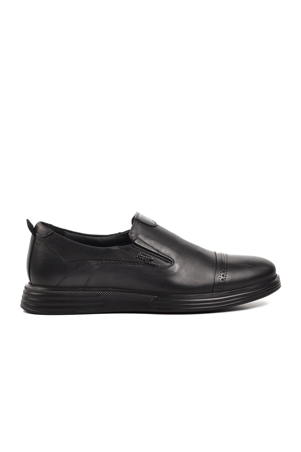 2917 Черные мужские классические туфли из натуральной кожи Ayakmod