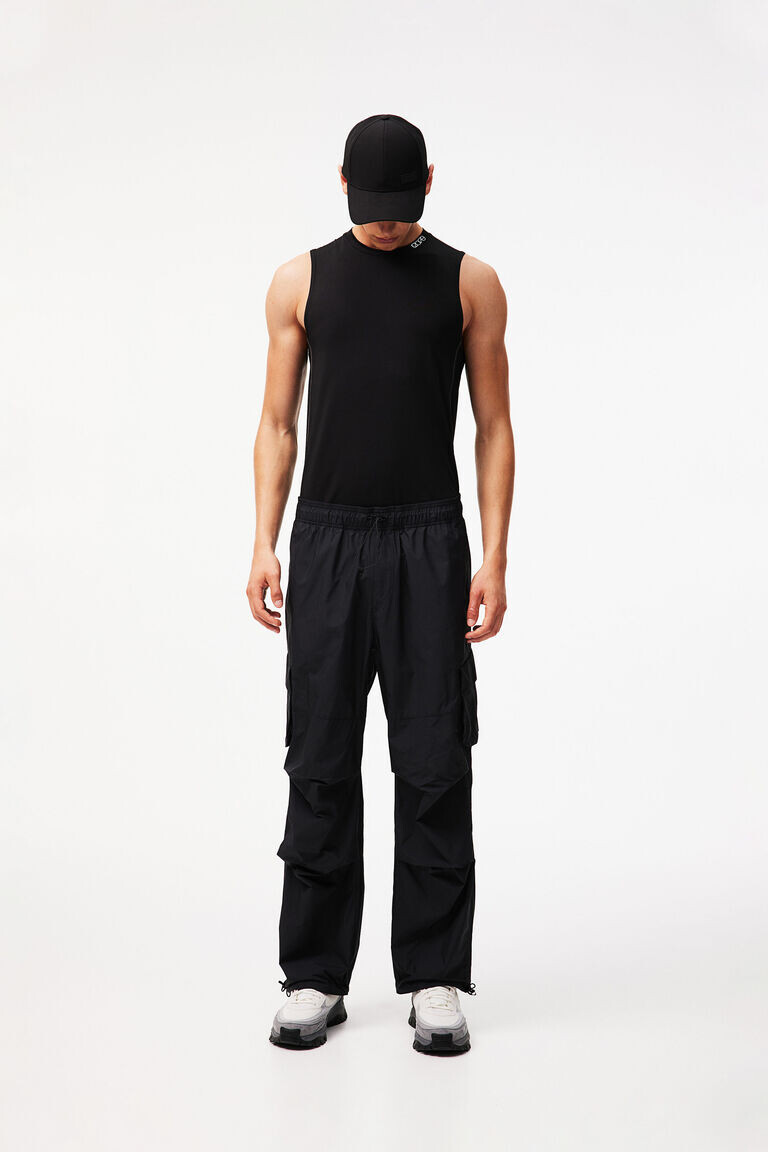 

Брюки-карго с парашютом H&M, черный