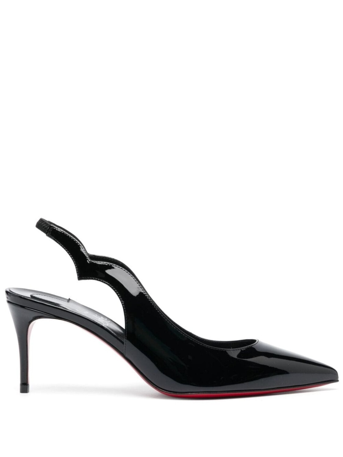 

Туфли Hot Chick 70 с ремешком на пятке Christian Louboutin, черный