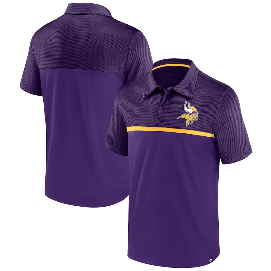 

Поло с коротким рукавом Fanatics Branded Minnesota Vikings, фиолетовый