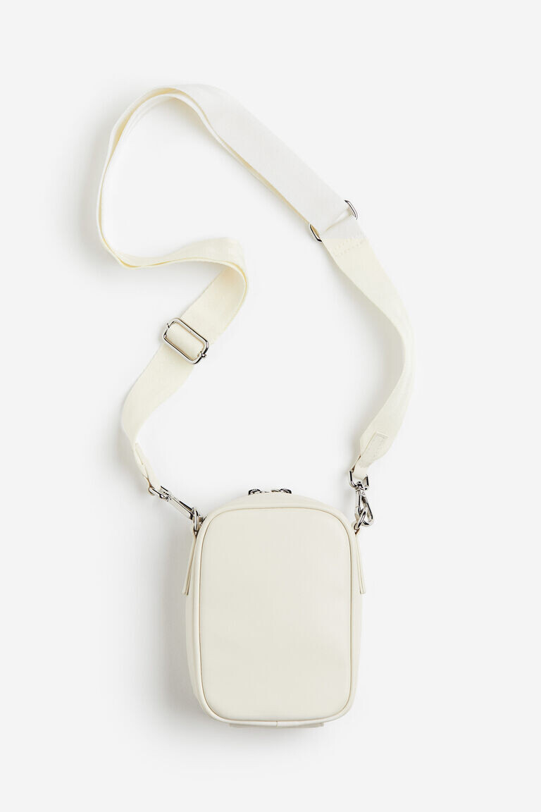 

Мини-сумка на плечо H&M, белый