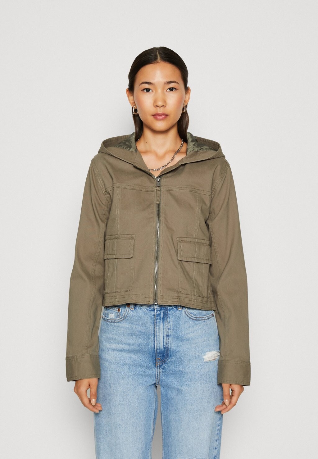 

Куртка Hollister Co. КУРТКА UTILITY, оливковый, Зеленый
