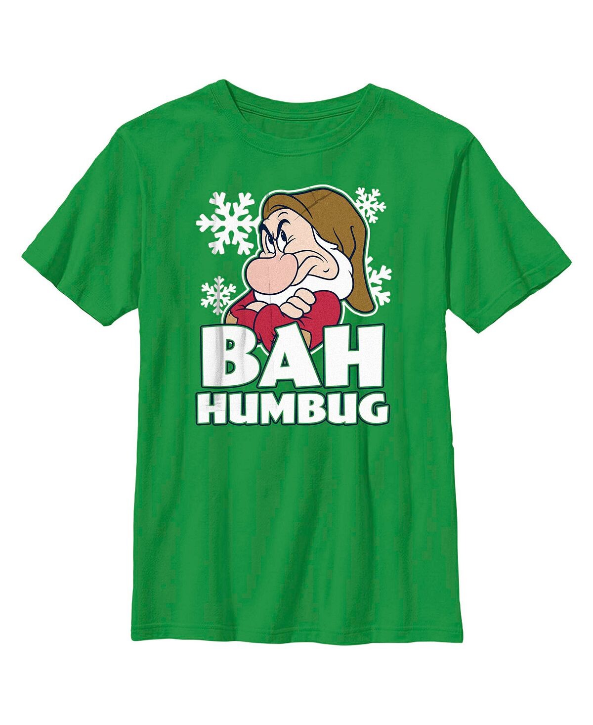 

Детская футболка «Белоснежка и семь гномов» для мальчиков Grumpy Bah Humbug Disney