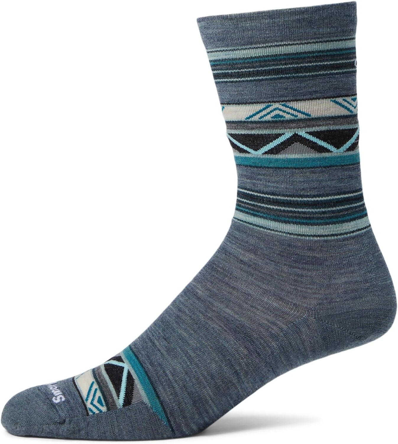 

Повседневная команда Zigzag Valley Smartwool, цвет Pewter Blue