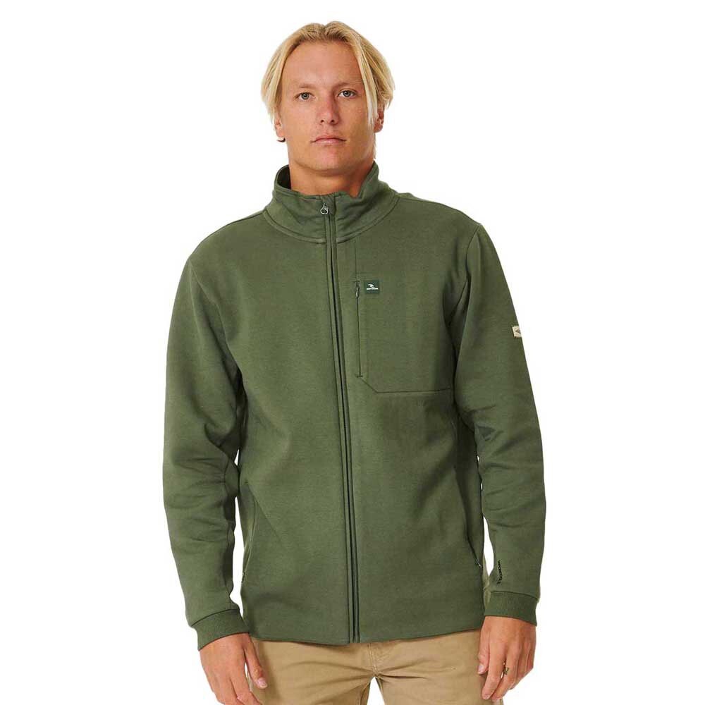 

Толстовка Rip Curl Vaporcool Thru Full Zip, зеленый