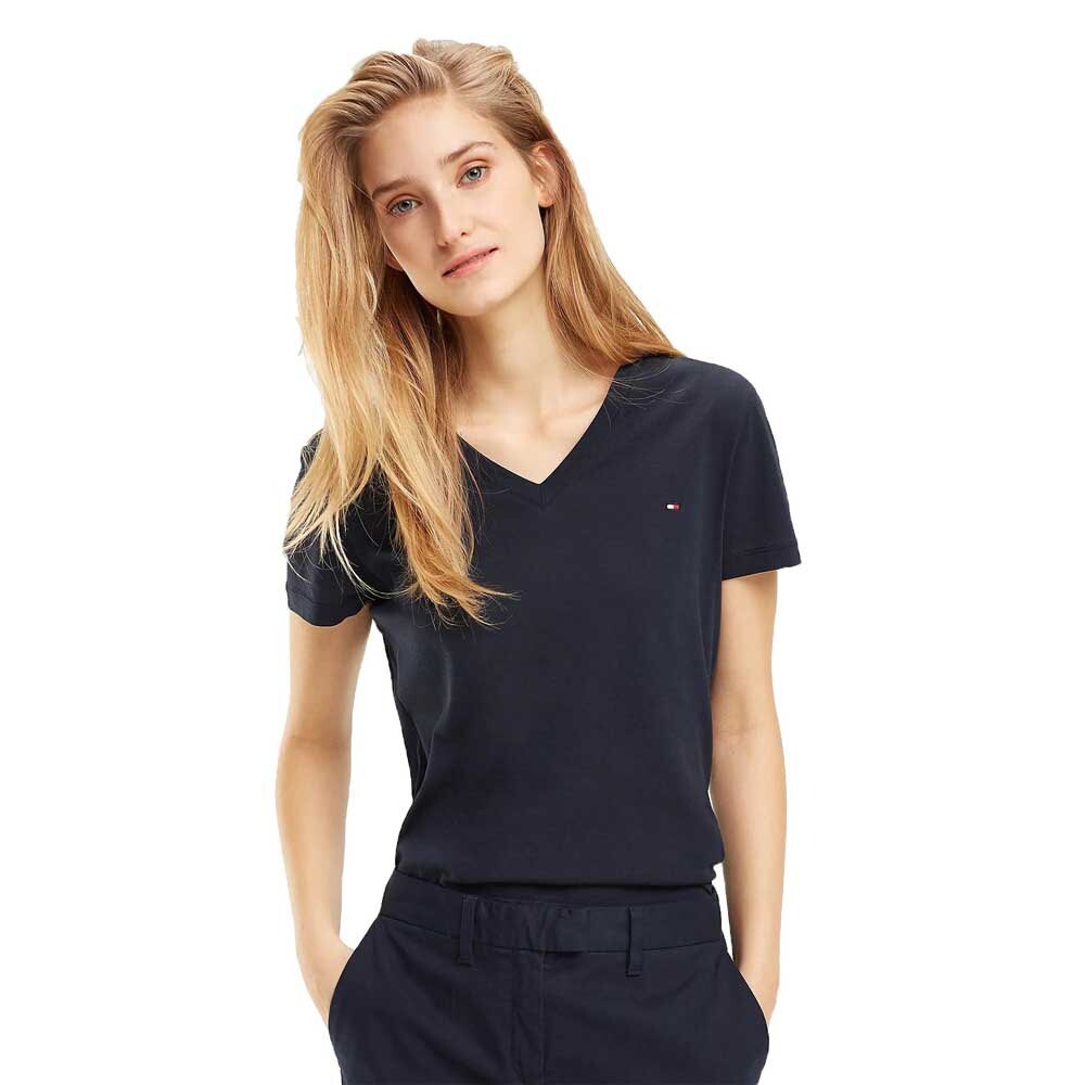

Футболка Tommy Hilfiger Heritage V Neck, синий