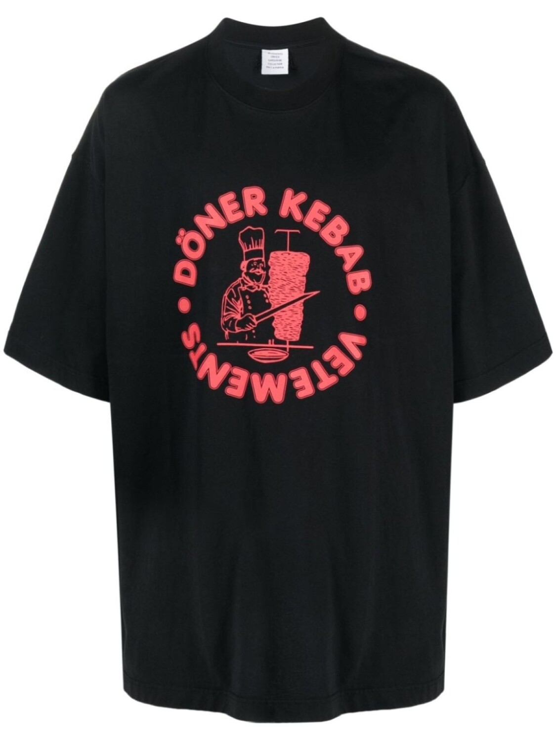 

VETEMENTS футболка Doner Kebab, черный