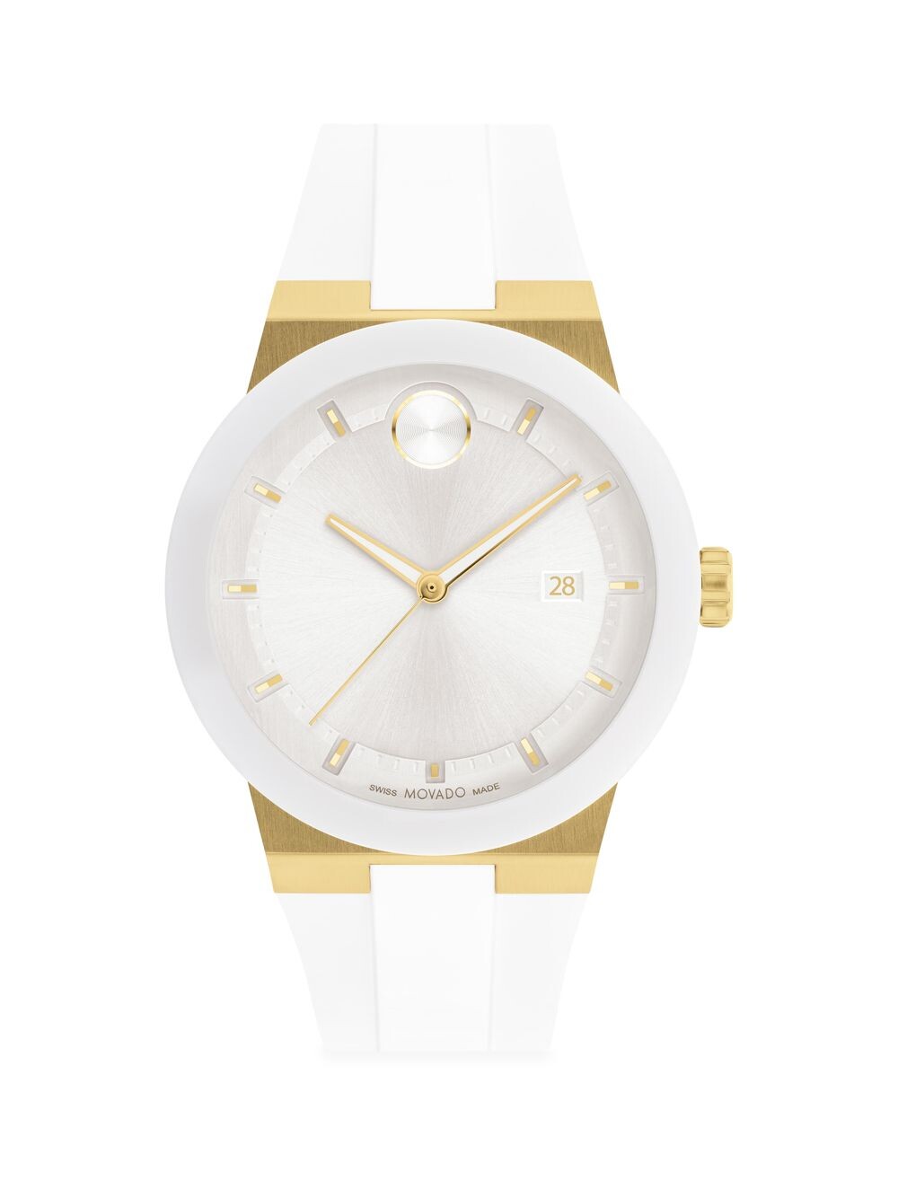 

Часы Bold Infusion с силиконовым ремешком Movado, белый