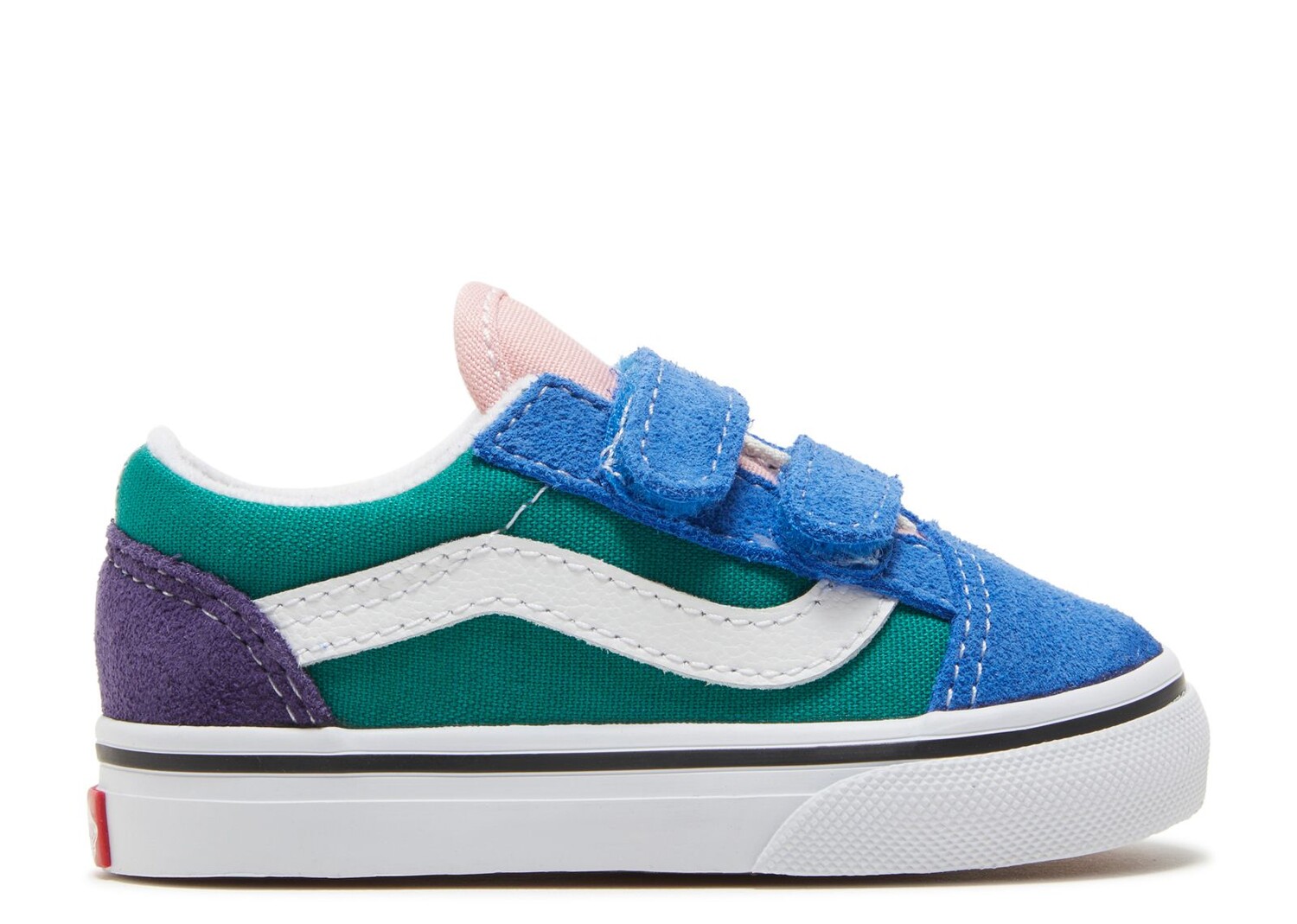 

Кроссовки Vans Old Skool V Toddler 'Retro Court - Multi', разноцветный