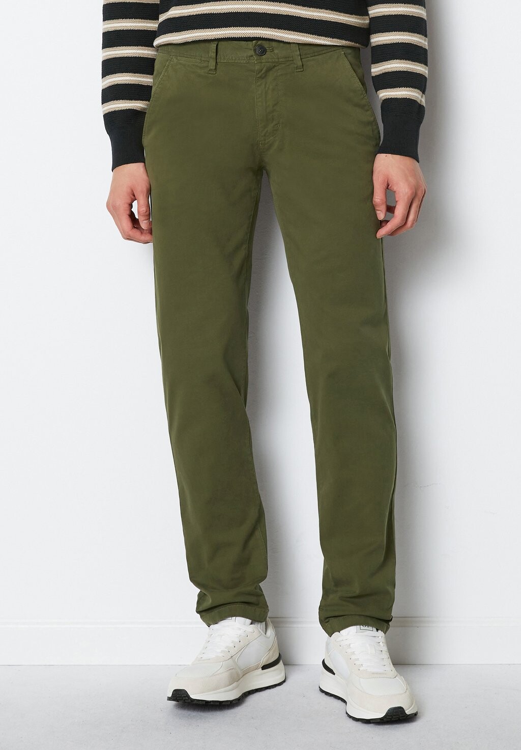 

Брюки чинос MODELL STIG SHAPED AUS BIO-MIX Marc O'Polo, цвет asher green