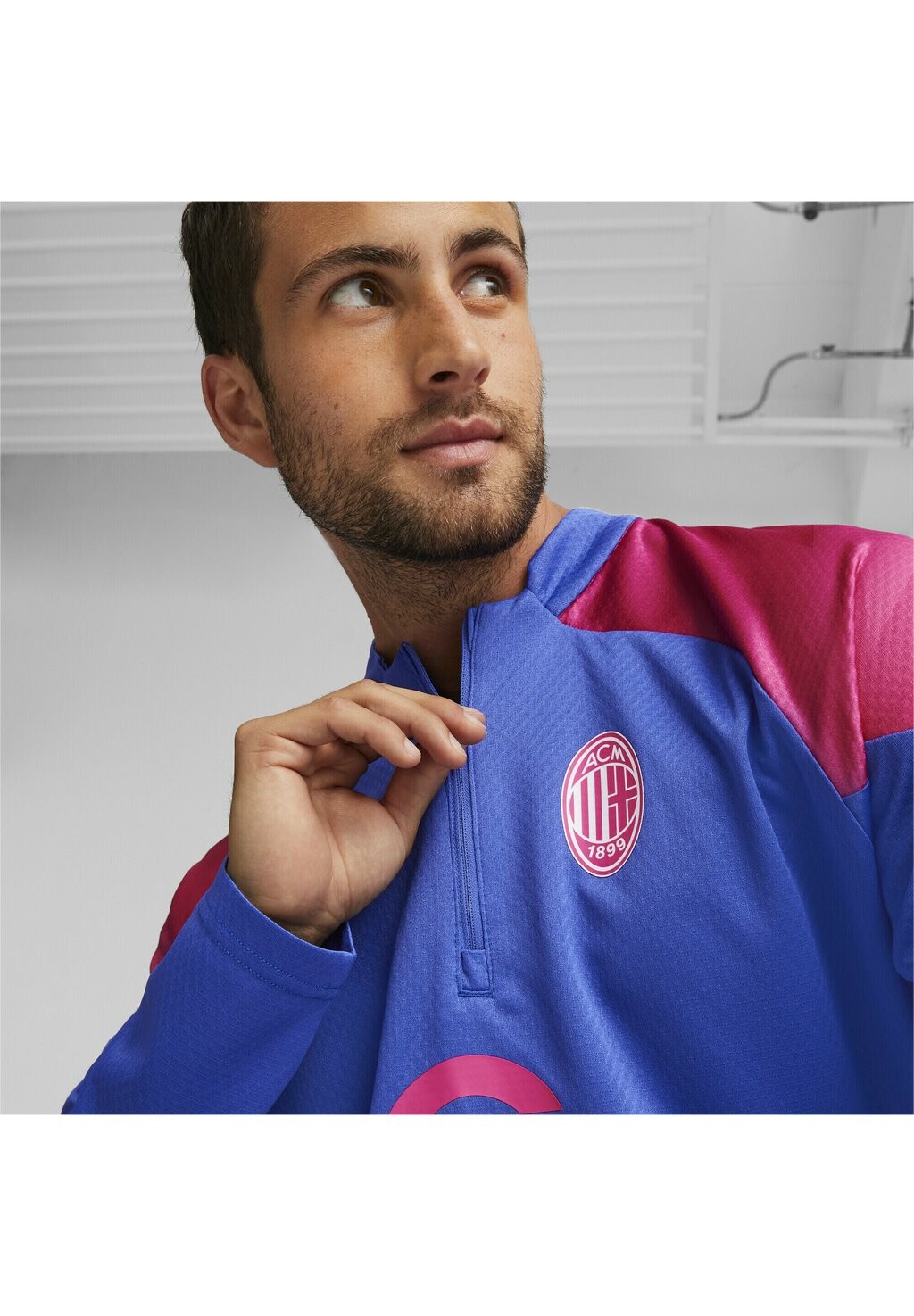 

Команда Ac Milan Training Zip Puma, цвет royal sapphire