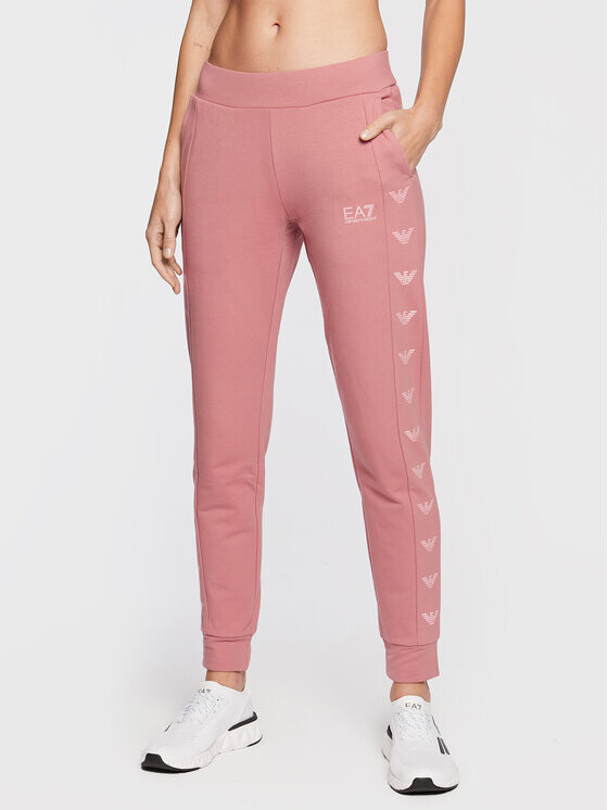 

Спортивные брюки стандартного кроя Ea7 Emporio Armani, розовый