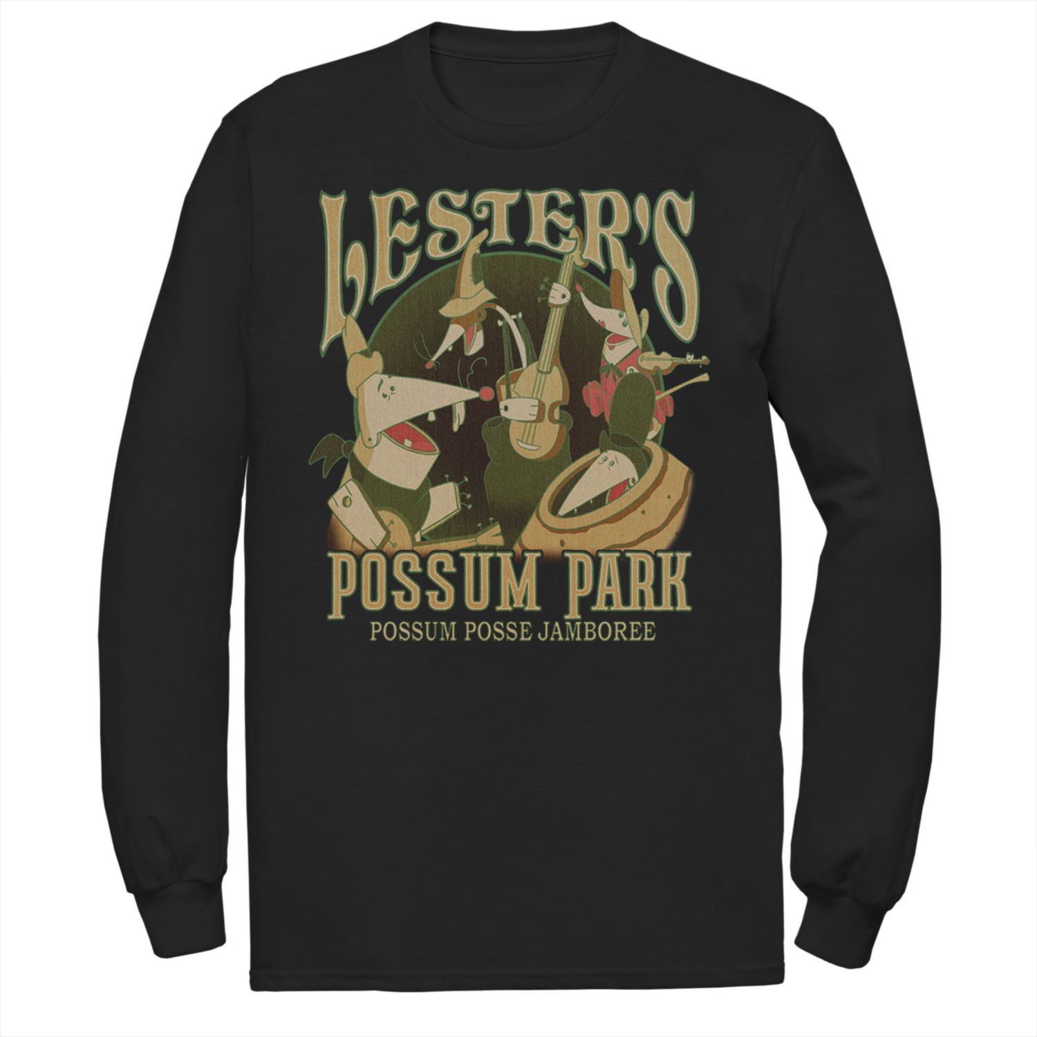 Мужская футболка Disney A Goofy Movie Lester's Possum Park Licensed Character
