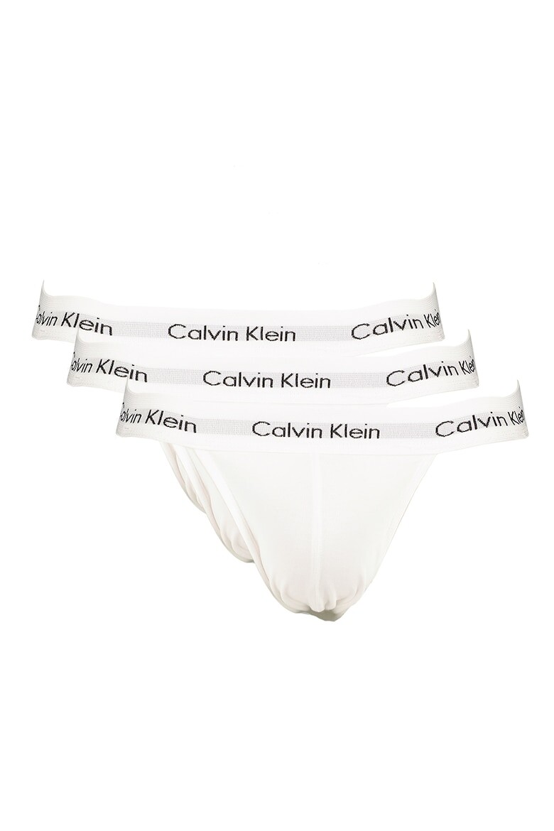 

Трусы с вырезами, 3 пары Calvin Klein, белый