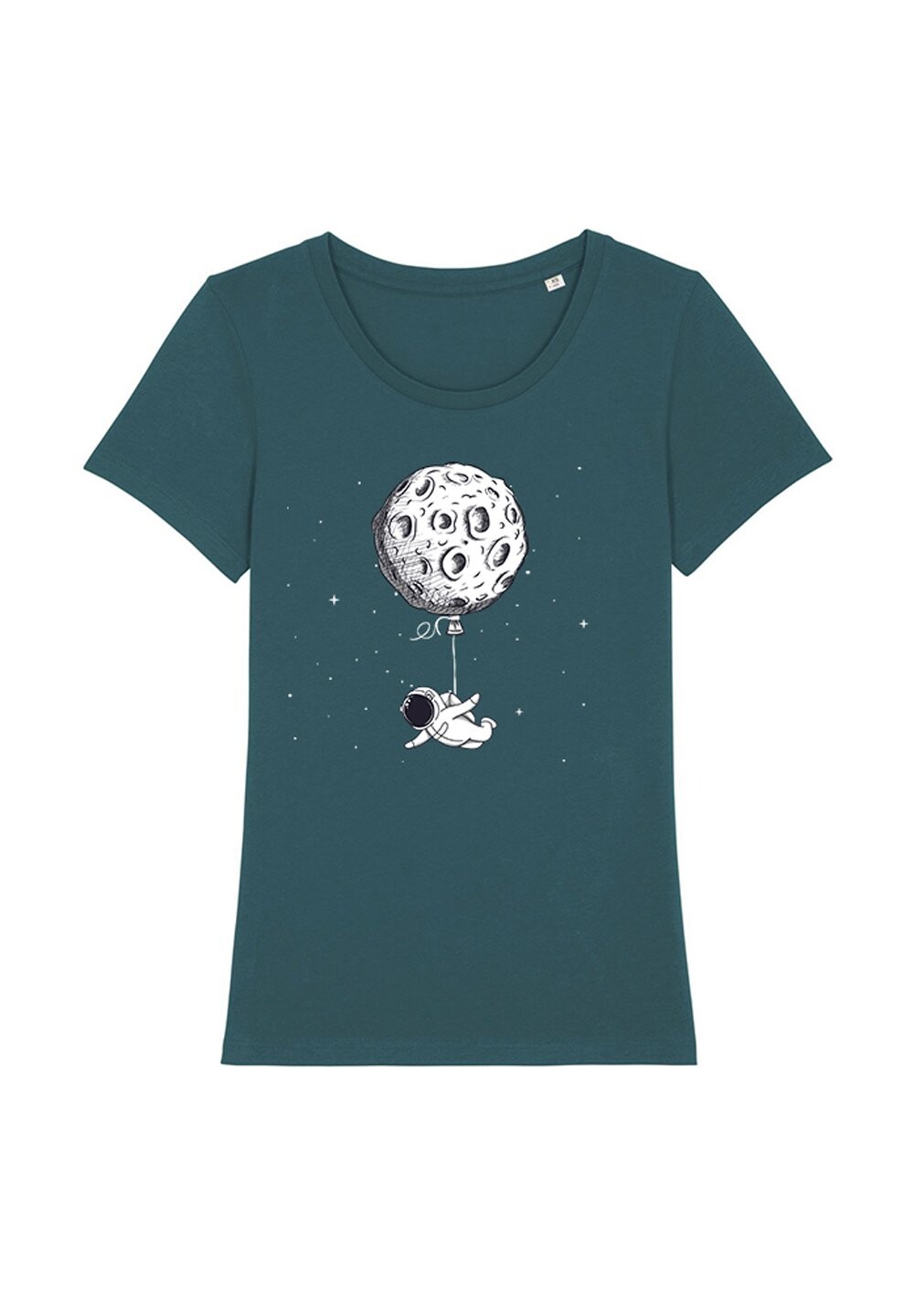 

Футболка с принтом FUNNY SPACEMAN Watapparel, цвет stargazer