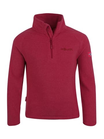 

Флисовая куртка Trollkids Fleece Zip Pullover Rondane, цвет Americanrosa
