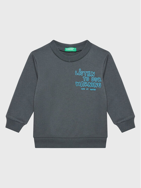 

Толстовка обычного кроя United Colors Of Benetton, серый