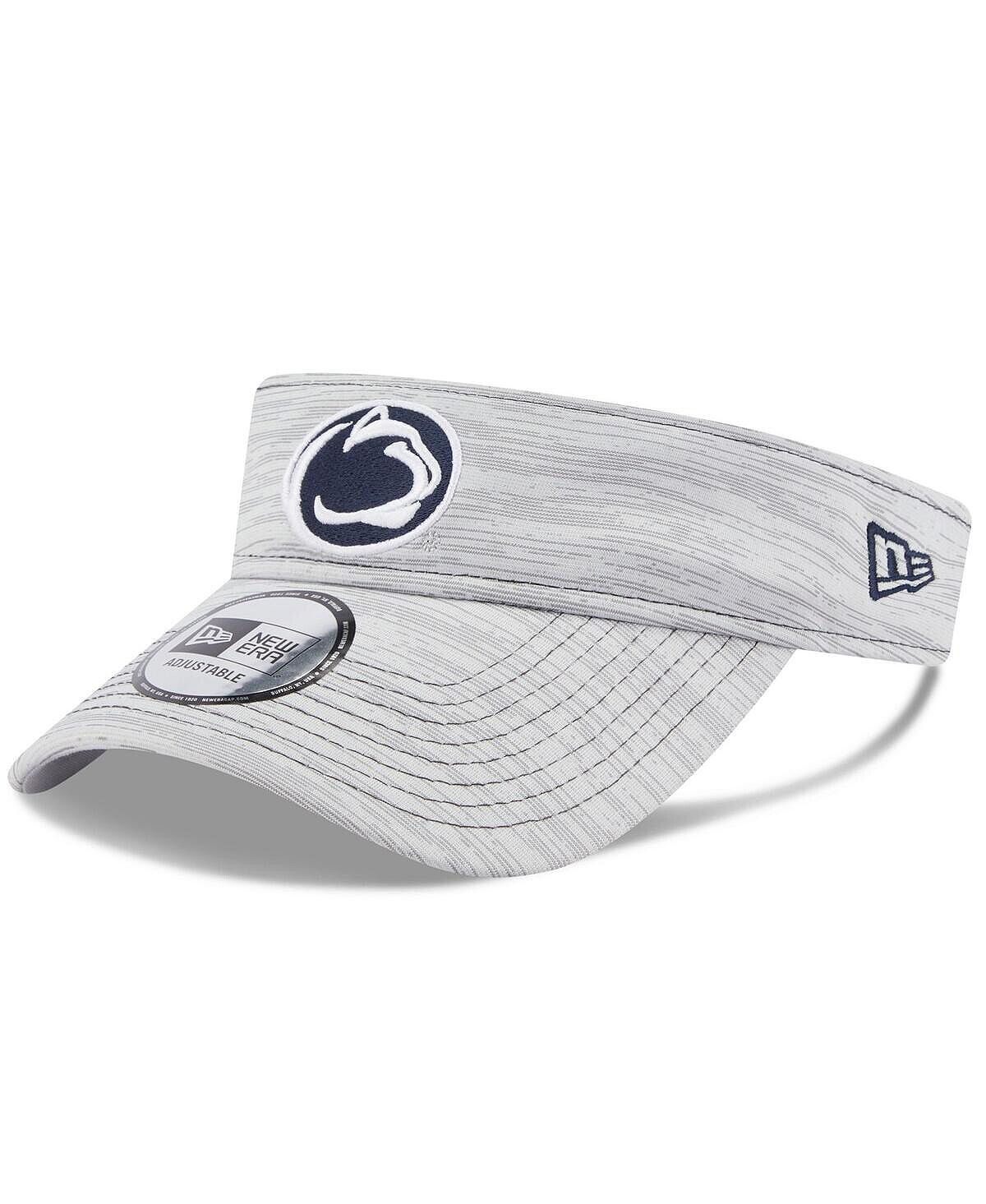 

Мужские серые регулируемые козырьки с логотипом Penn State Nittany Lions New Era
