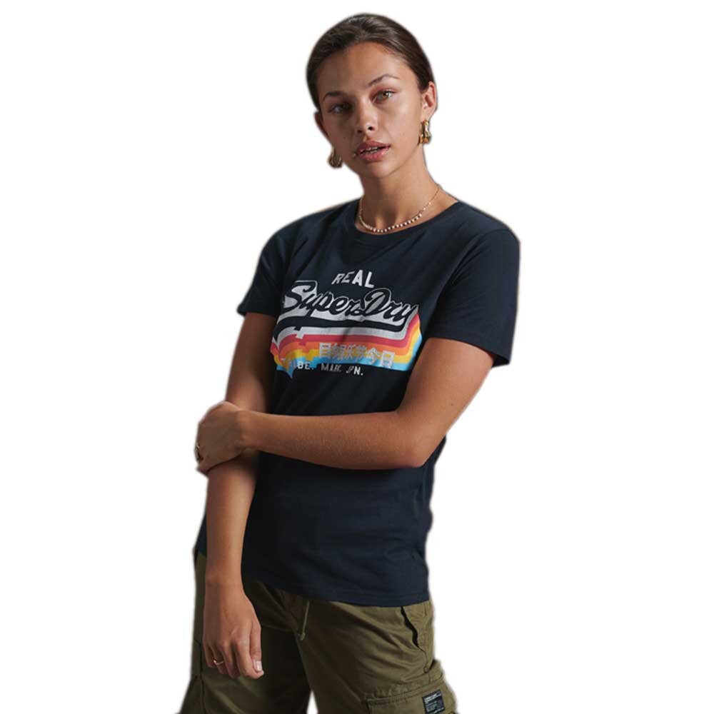

Футболка Superdry Vintage Logo, синий