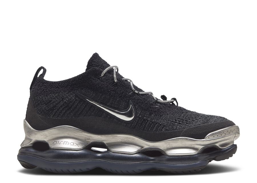 

Кроссовки Nike Wmns Air Max Scorpion Flyknit, цвет Black Metallic Silver