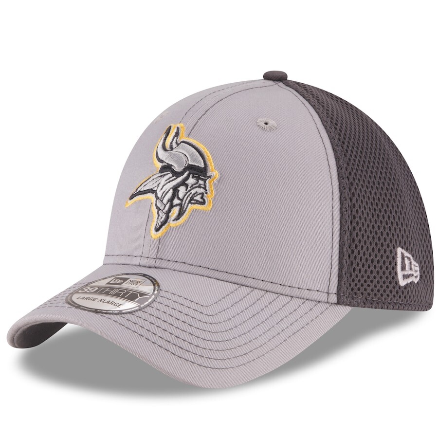 

Бейсболка New Era Minnesota Vikings, серый