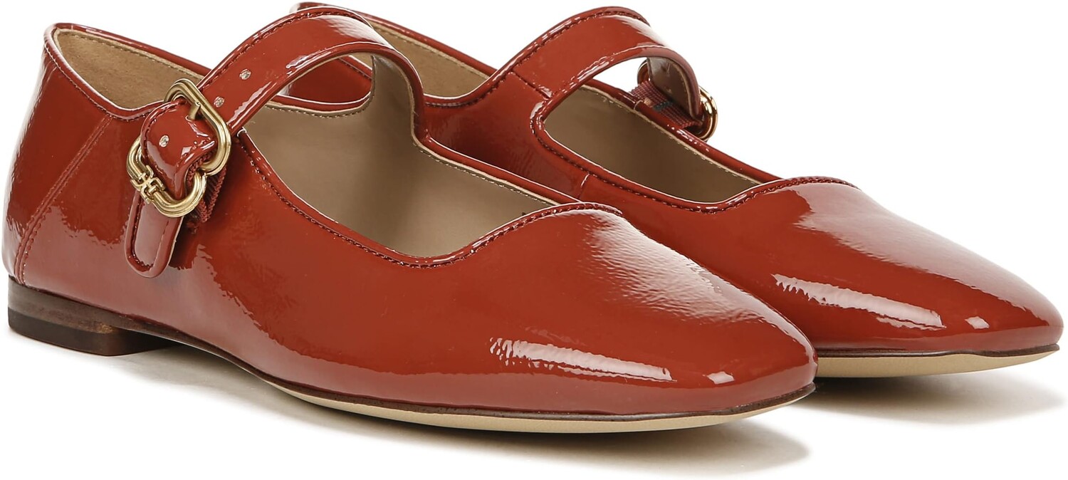 

Балетки Michaela Sam Edelman, цвет Dark Auburn Rust