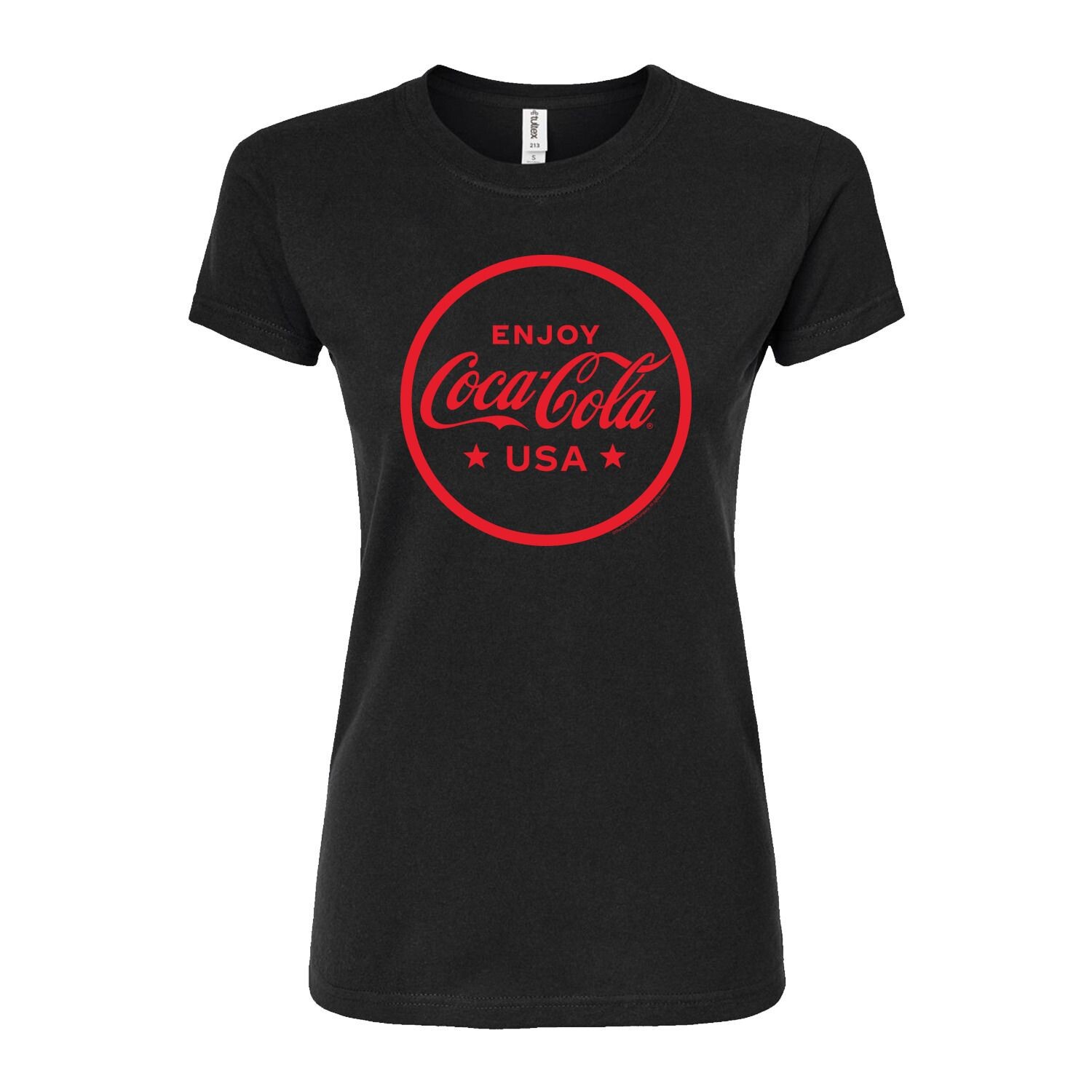 

Детская футболка Coca-Cola USA с рисунком Coke Licensed Character, черный