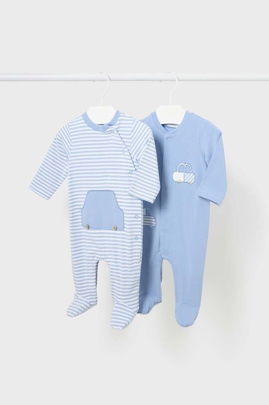 

Комплект комбинезонов в упаковке из 2 шт. Mayoral Newborn, синий