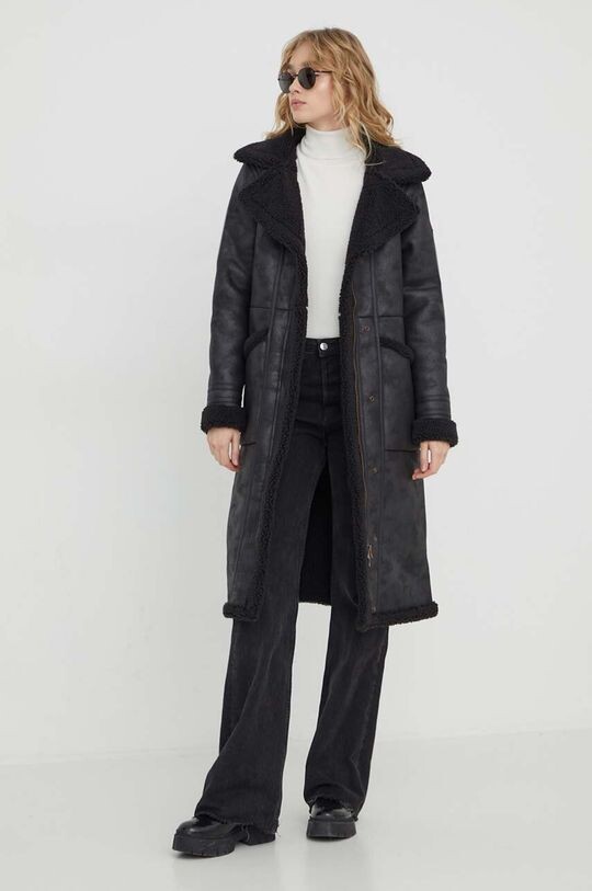 

Пальто Superdry, черный