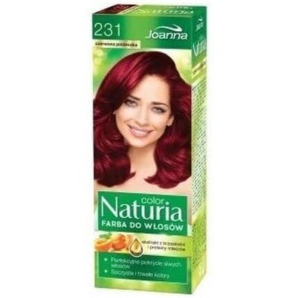 

Краска для волос Joanna Naturia 231 Красная смородина Глубокий и стойкий цвет волос