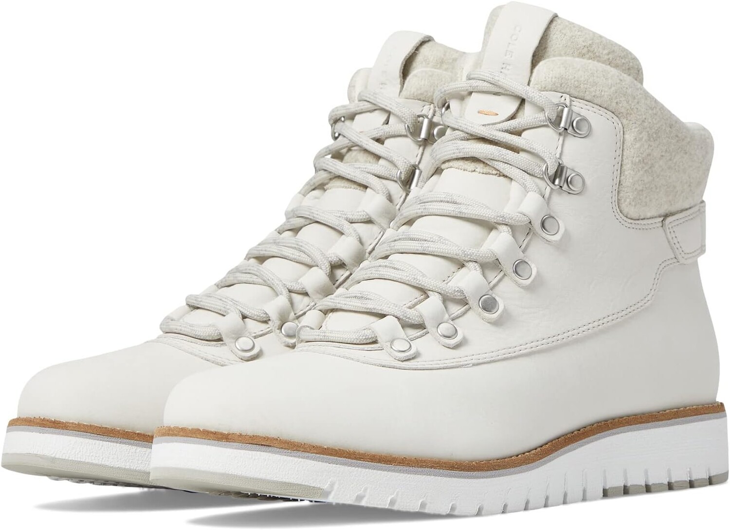 

Походная обувь водонепроницаемая Zerogrand Explorer Gateway Hiker Waterproof Cole Haan, цвет Silver Birch/White