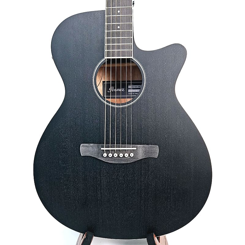 

Акустическая гитара Ibanez AEG7MHWK Acoustic Electric Guitar - Weathered Black