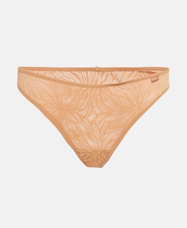 

Стринги Calvin Klein, бежевый