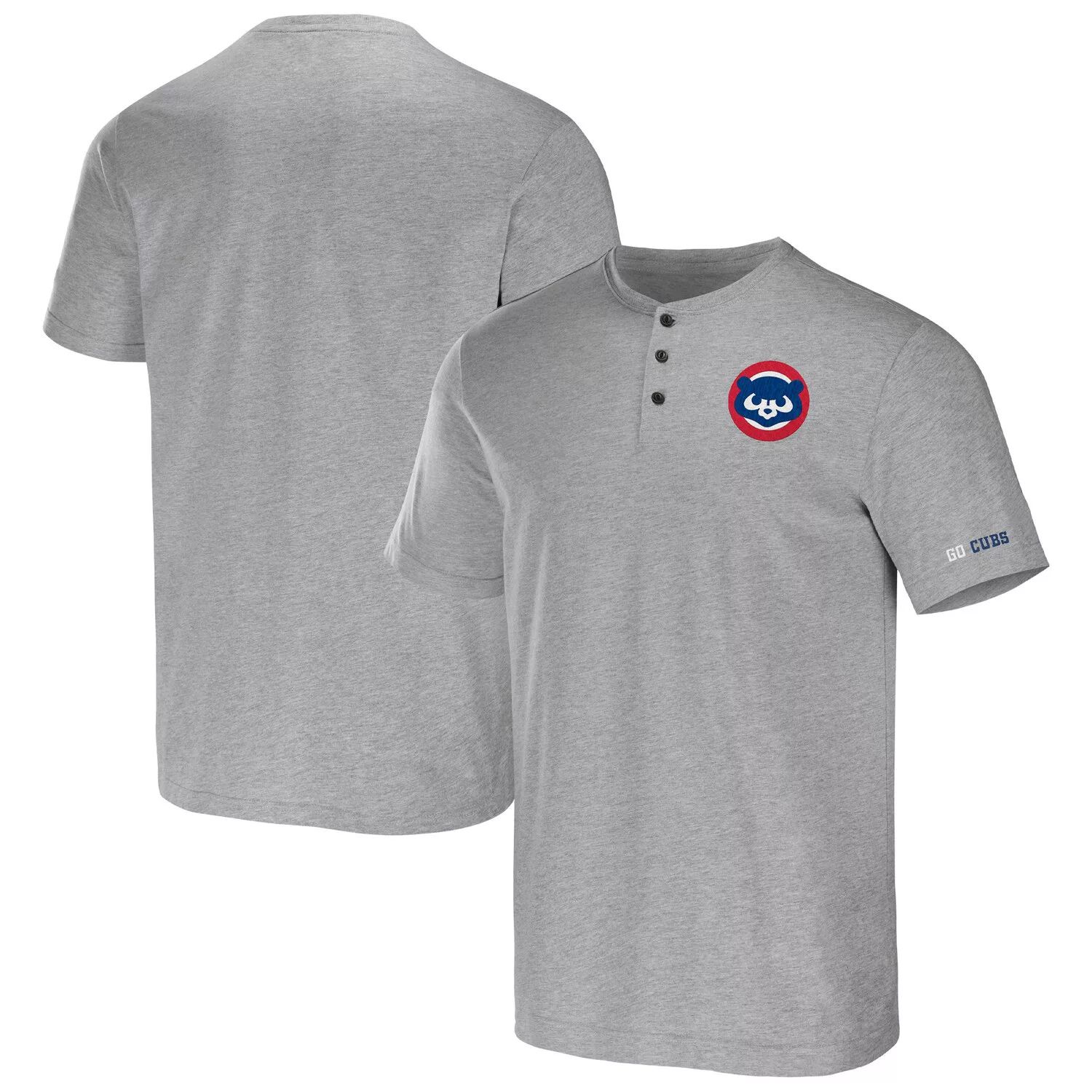 цена Мужская футболка из коллекции Darius Rucker от Fanatics Heather Grey Chicago Cubs Henley