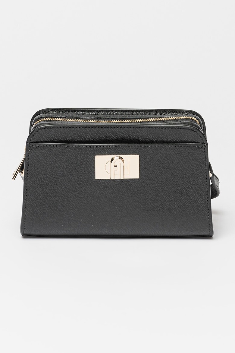 

Кожаная маленькая сумка 1927 года Furla, черный