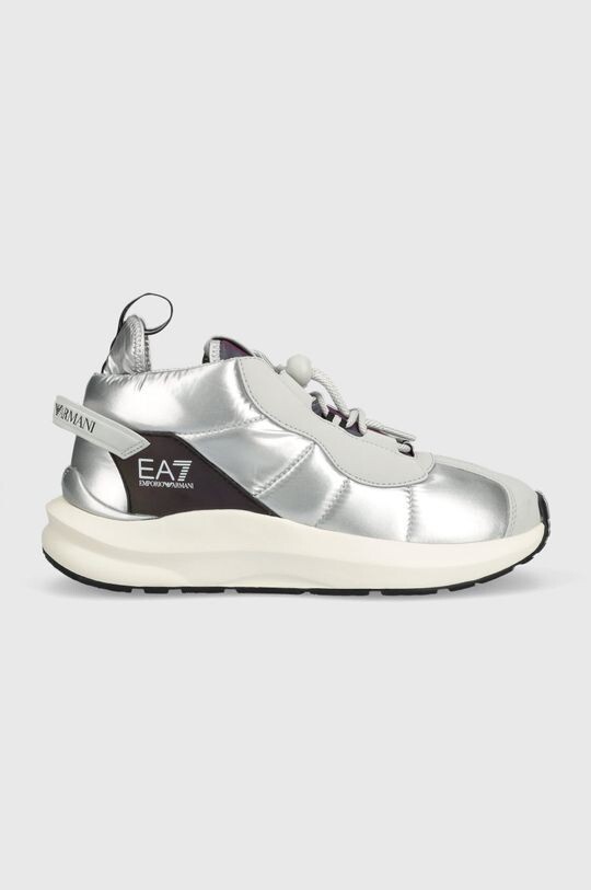 

Кроссовки EA7 Emporio Armani, серебро