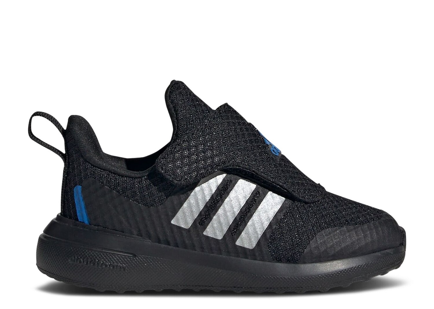 

Кроссовки adidas Fortarun 2.0 I 'Black Silver Metallic', черный