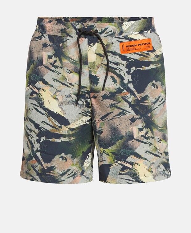 

Плавательные шорты Heron Preston, цвет Moss